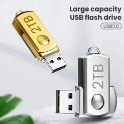 Metal USB 3.0 High Speed Flash Drive Pen Drive 32G/64G/128G Waterproof Flash Disk Mini Memory 32G U Flash Memory Sticks