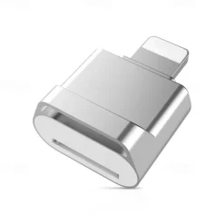 Micro SD Card Reader Converter Suitable For IPhone IPadOTG To Micro SD/TF Card Reader Viewer Adapter Memory Card Reading For IPhone 14/13/12/Pro/11/X/XR/Max/8 Support IOS 13 And ExFAT & FAT32