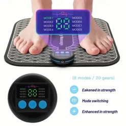 Micro-Current Foot Massager Pad for Pain Relief and Muscle Stimulation