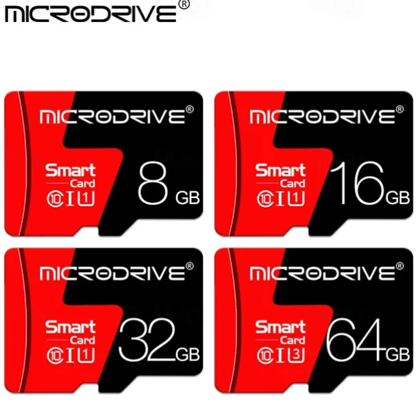Microdrive Brand Memory Card 32GB 64GB 128GB SDXC/SDHC Mini Sd Card Class 10 TF Flash Mini Sd Card For Smartphone/camera