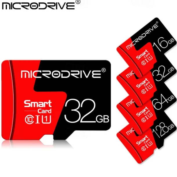 Microdrive Brand Memory Card 32GB 64GB 128GB SDXC/SDHC Mini Sd Card Class 10 TF Flash Mini Sd Card For Smartphone/camera