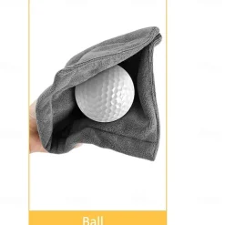 Microfiber Golfs Towel with Telescopic Rope Towels Washcloth Water Absorption Golfs Towel Golfs Accessories