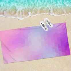 Microfiber Sand Free Beach Towel Quick Dry Super Absorbent Large Towels Blanket for Travel Pool Swimming Bath Camping Yoga Girls Women Men Adults