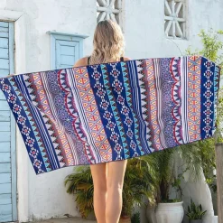 Microfiber Sand Free Beach Towel Quick Dry Super Absorbent Large Towels Blanket for Travel Pool Swimming Bath Camping Yoga Girls Women Men Adults