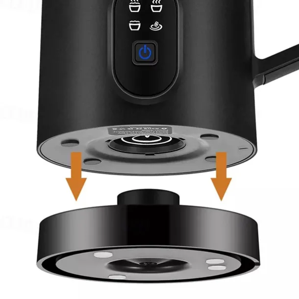 Milk Frother Electric Milk Steamer Foam 4 In 1 Coffee Foam Maker Maker Automatic Commercial Electric Milk Frother Machine