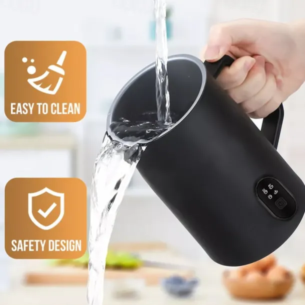 Milk Frother Electric Milk Steamer Foam 4 In 1 Coffee Foam Maker Maker Automatic Commercial Electric Milk Frother Machine