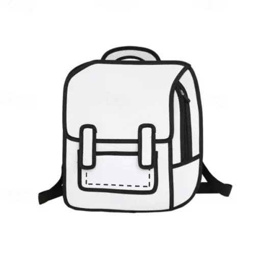 Mini Backpack Student 3D Backpack Fashion Two-Dimensional Teenager Boys Girls Trend Backpack For School Opens, Back to School Gift