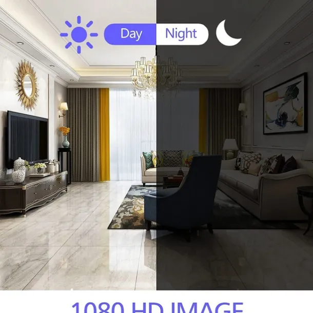 Mini Camera WiFi Wireless IP Cameras for Home Security Surveillance with Video 1080P Small Portable Nanny Cam with Phone App Motion Detection Night Vision for Indoor Outdoor Small Camera