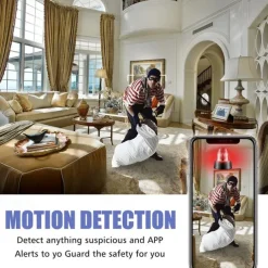 Mini Camera WiFi Wireless IP Cameras for Home Security Surveillance with Video 1080P Small Portable Nanny Cam with Phone App Motion Detection Night Vision for Indoor Outdoor Small Camera