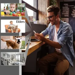 Mini Camera WiFi Wireless IP Cameras for Home Security Surveillance with Video 1080P Small Portable Nanny Cam with Phone App Motion Detection Night Vision for Indoor Outdoor Small Camera