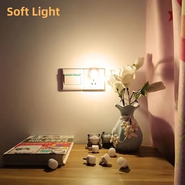 Mini Colorful Night Lights USB Plug Lamp 5V 1W Super Bright Eye Protection Book Light Computer Mobile Power Charging USB Small LED Night Light