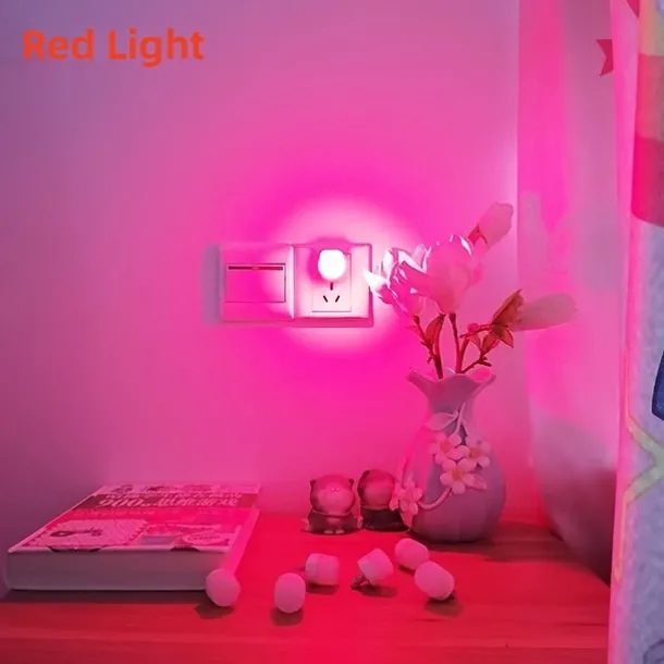 Mini Colorful Night Lights USB Plug Lamp 5V 1W Super Bright Eye Protection Book Light Computer Mobile Power Charging USB Small LED Night Light