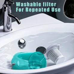 Mini Cordless Vacuum Cleaner Rechargeable Wireless Vacum Cleaner For Students Home Car Office Dual-use USB Handheld Dry Wet Strong Suction