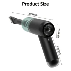 Mini Cordless Vacuum Cleaner Rechargeable Wireless Vacum Cleaner For Students Home Car Office Dual-use USB Handheld Dry Wet Strong Suction