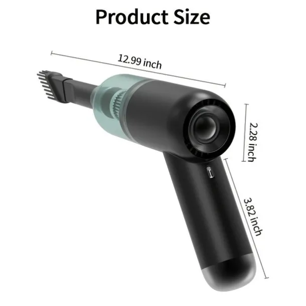 Mini Cordless Vacuum Cleaner Rechargeable Wireless Vacum Cleaner For Students Home Car Office Dual-use USB Handheld Dry Wet Strong Suction