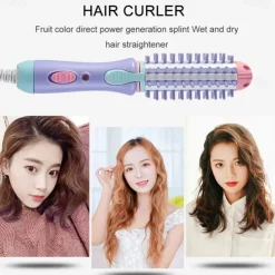 Mini Electric Hair Styler Travel Curler Curling Dryers Styling Tool Hair Straightener Ionic Curler Professional Hot Brush