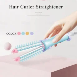 Mini Electric Hair Styler Travel Curler Curling Dryers Styling Tool Hair Straightener Ionic Curler Professional Hot Brush