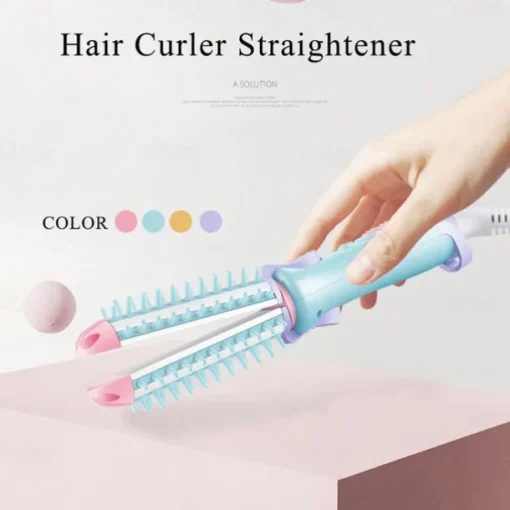 Mini Electric Hair Styler Travel Curler Curling Dryers Styling Tool Hair Straightener Ionic Curler Professional Hot Brush
