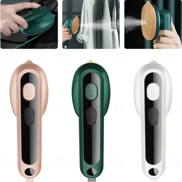 Mini Garment Steamer Handheld Portable Iron Steamer for Clothes Wet Dry Ironing Machine For Home Travel Steam Generator