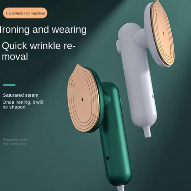 Mini Garment Steamer Handheld Portable Iron Steamer for Clothes Wet Dry Ironing Machine For Home Travel Steam Generator