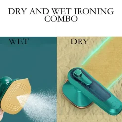 Mini Garment Steamer Portable Handheld Steam Iron Heat Press Machine Home Travelling For Clothes Ironing Wet Dry Ironing Machine