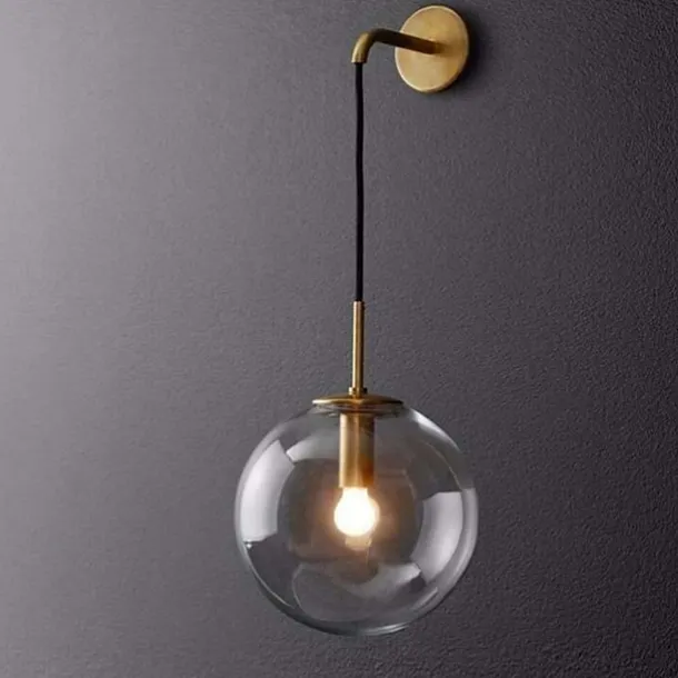 Mini Style Nordic Style Wall Lamps Wall Sconces Bedroom Shops / Cafes Glass Wall Light IP20 220-240V 4 W