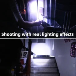 Mini USB Rechargeable Flashlight Keychain Torch Finger Light Camping Light Suitable for Doctor Reading Outdoor