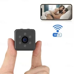 Mini Wireless WiFi Cameras Home Security Cam Nanny Cam Remote View Cam YILUTONG V2 Small Recorder With night vision