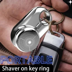 Mini-Shave Portable Electric Shaver for Men Wet Dry One-Button Mini Razor Electric-Upgrade Rechargeable Travel Electric Razor