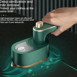 Mist Garment Steamer Mini Clothes Fabric Steam Iron Travel Portable Electric Dry Wet Fordable Patches Hanging Ironing Machine