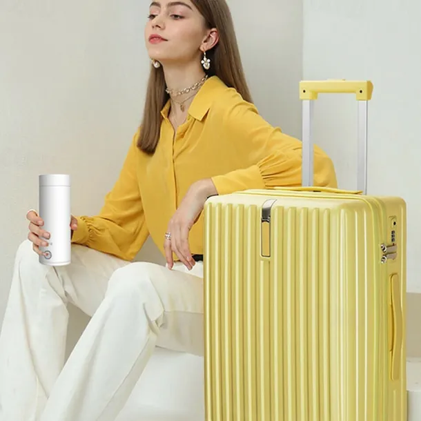 400ml Portable Electric Kettles Cup Smart Hot Water Tea Coffee Stainless Heater Travel