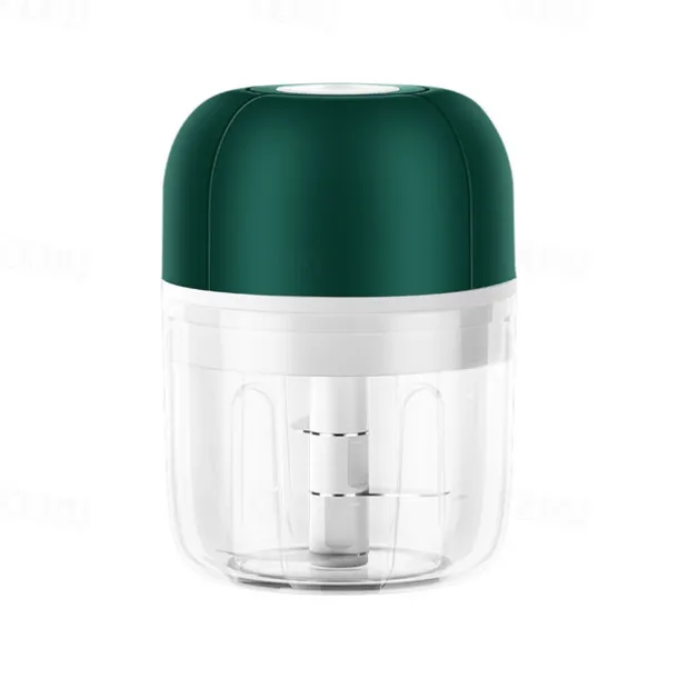 250mL USB Charging Mini Electric Garlic Chopper Ginger Masher Machine Chili Vegetable Crusher Kitchen Tools