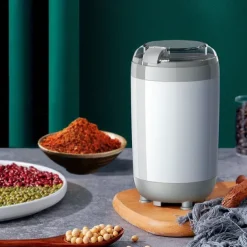 220ML 150W Powerful Grinder Grind Chinese Herbal Medicines Food Supplements Grains Seasoning Powder Coffee Beans - Detachable & Washable Compact & Easy to Carry & Store