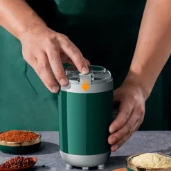 220ML 150W Powerful Grinder Grind Chinese Herbal Medicines Food Supplements Grains Seasoning Powder Coffee Beans - Detachable & Washable Compact & Easy to Carry & Store
