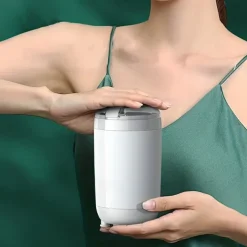 220ML 150W Powerful Grinder Grind Chinese Herbal Medicines Food Supplements Grains Seasoning Powder Coffee Beans - Detachable & Washable Compact & Easy to Carry & Store