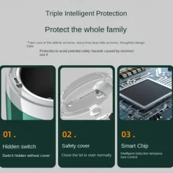 220ML 150W Powerful Grinder Grind Chinese Herbal Medicines Food Supplements Grains Seasoning Powder Coffee Beans - Detachable & Washable Compact & Easy to Carry & Store