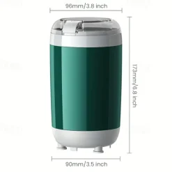 220ML 150W Powerful Grinder Grind Chinese Herbal Medicines Food Supplements Grains Seasoning Powder Coffee Beans - Detachable & Washable Compact & Easy to Carry & Store