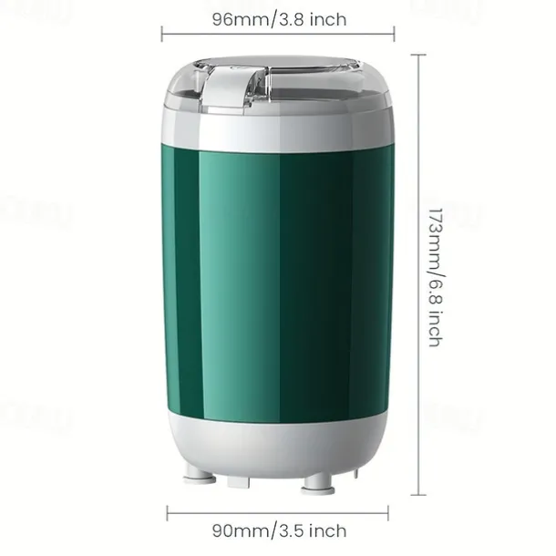 220ML 150W Powerful Grinder Grind Chinese Herbal Medicines Food Supplements Grains Seasoning Powder Coffee Beans - Detachable & Washable Compact & Easy to Carry & Store