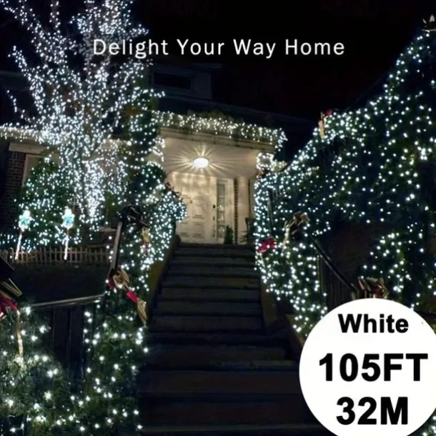 5M-50Led/10M-100Led/20M-200Led/300M-300Led Solar LED Light Outdoor Festoon Lamp Garden Fairy Lights String Waterproof Christmas Garland Yard Decoration