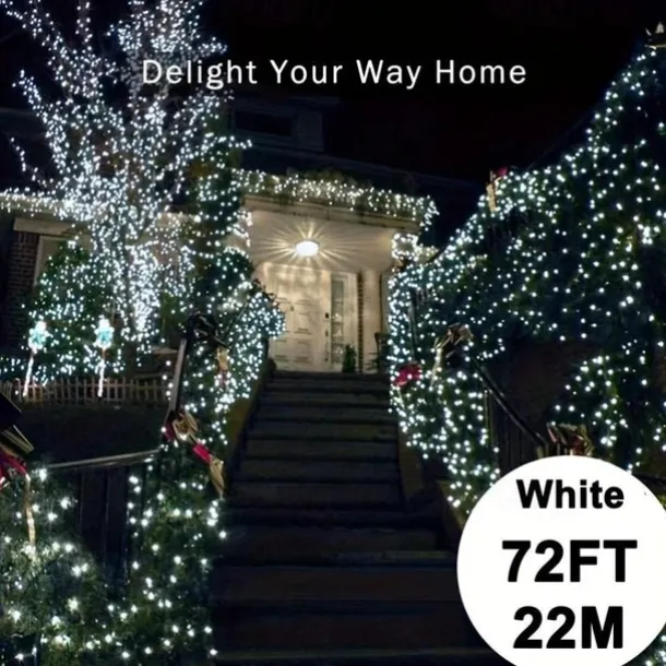 5M-50Led/10M-100Led/20M-200Led/300M-300Led Solar LED Light Outdoor Festoon Lamp Garden Fairy Lights String Waterproof Christmas Garland Yard Decoration