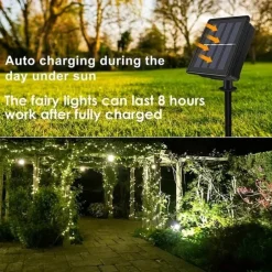 5M-50Led/10M-100Led/20M-200Led/300M-300Led Solar LED Light Outdoor Festoon Lamp Garden Fairy Lights String Waterproof Christmas Garland Yard Decoration