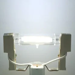 78mm R7S LED Bulbs 5/10W 50W/70W Halogen Enquivalent Double Ended J Base 360Beam Angle 220V Dimmable 3000K Warm White/6000W White for Landscape Light (2Pcs)