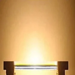 78mm R7S LED Bulbs 5/10W 50W/70W Halogen Enquivalent Double Ended J Base 360Beam Angle 220V Dimmable 3000K Warm White/6000W White for Landscape Light (2Pcs)