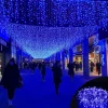 50M/100M LED Fairy Lights Outdoor String Lights Garland Christmas Tree, 400/800 , IP65 Waterproof for Garden Yard, Wedding Party Holiday Landscape Decoration, Blue/Colorful, DC31V EU/US/AU/UK Plug