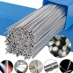 500mm Welding Wire Light Weight Aluminum Low Temperature Soldering Brazing Flux Cored 50PCS
