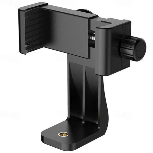 Mobile Phone Tripod Holder Mount Head 1/4" Screw Adapter 360°Rotatable Digtal Camera Bracket,Selfie Lens Monopod,Adjustable Ring Light