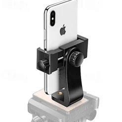Mobile Phone Tripod Holder Mount Head 1/4
