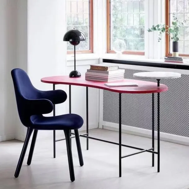 Modern Bud Macaron Table Lamp,Nordic Simple Rechargeable Touch Bedside Lamp, Denmark Designer Creative Mushroom Home Bedroom Night Light