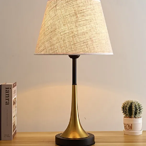 Modern Contemporary Table Lamp For Living Room White Desk Decorative Lamp For Bedroom Study Office Farmhouse Nightstand Lamp End Table Lamp