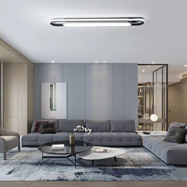 Modern LED Ceiling Light 15.6-39in Embedded Ceiling Light Suitable for Metal Ceiling Chandeliers in Living Rooms Bedrooms Restaurants Offices Corridors and Corridors AC110V AC220V